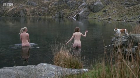 Kate Humble - Nude Butt Scenes in Kate Humble: Off the Beaten Track s01e01 (2017)