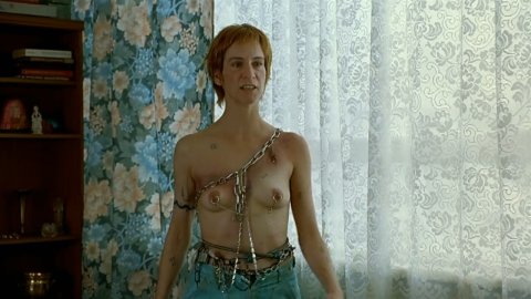 Saskia Reeves, Amanda Plummer - Nude Butt Scenes in Butterfly Kiss (1995)
