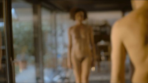 Maria Schrader - Nude Butt Scenes in Lose My Self (2014)