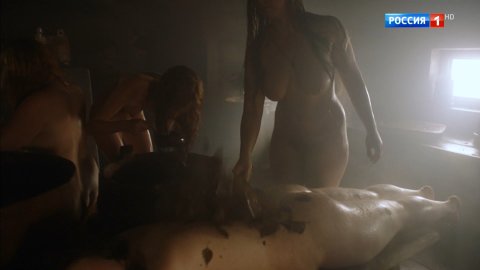 Svetlana Khodchenkova - Nude Butt Scenes in Godunov s01e01 (2018)