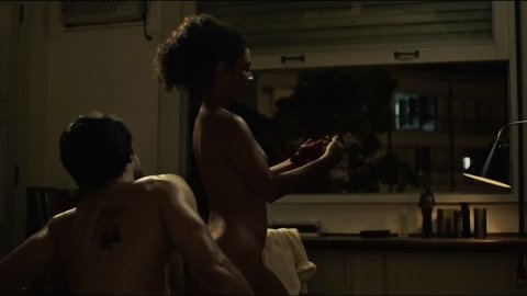 Cinara Leal, Ethienne Estevam - Nude Butt Scenes in A Divisão s01e01 (2019)