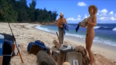 Amanda Donohoe - Nude Butt Scenes in Castaway (1986)