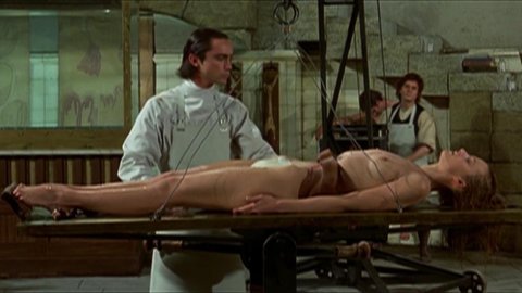 Dalila Di Lazzaro - Nude Butt Scenes in Flesh for Frankenstein (1973)