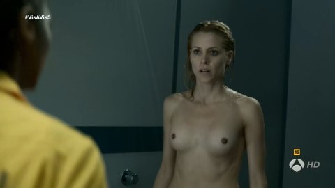 Maggie Civantos - Nude Butt Scenes in Locked Up s01e05-06 (2015)