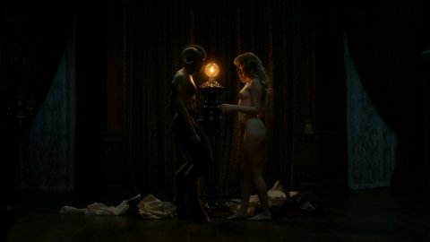 Tamzin Merchant - Nude Butt Scenes in Carnival Row s01e07-08 (2019)