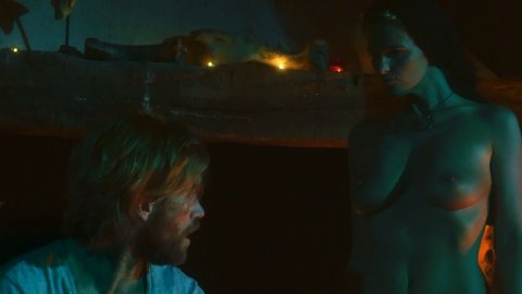 Lisa Belle, Jodii Christianson, Kaniehtiio Horn - Nude Butt Scenes in The Theatre Bizarre (2011)