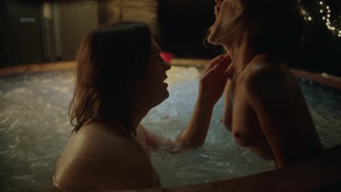 Chloe Brooks - Nude Butt Scenes in I'm Dying Up Here s02e01 (2018)